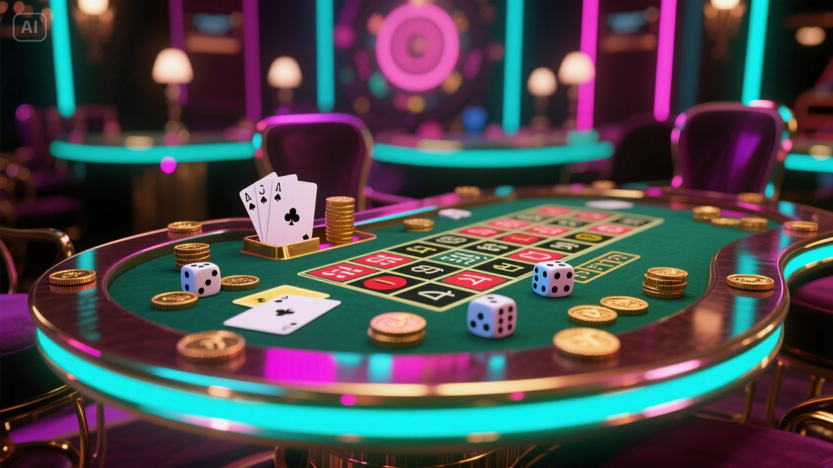 Casino PowerUp desktop and mobile interfaces